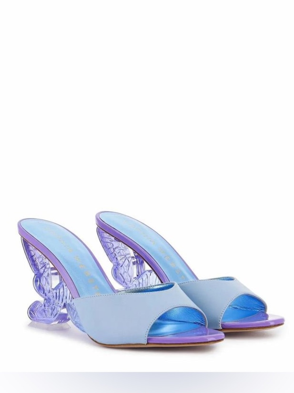 Like new Sophia Webster 100mm Paloma sandals 38